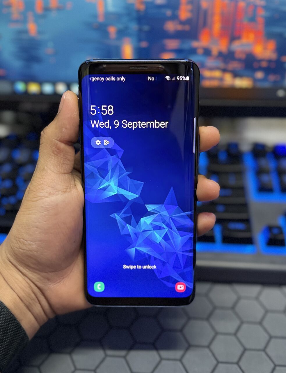 Manama, Mobile Phones, BHD 45,  Samsung Galaxy S9 &ndash; 128GB CLEAN GOOD CONDITION