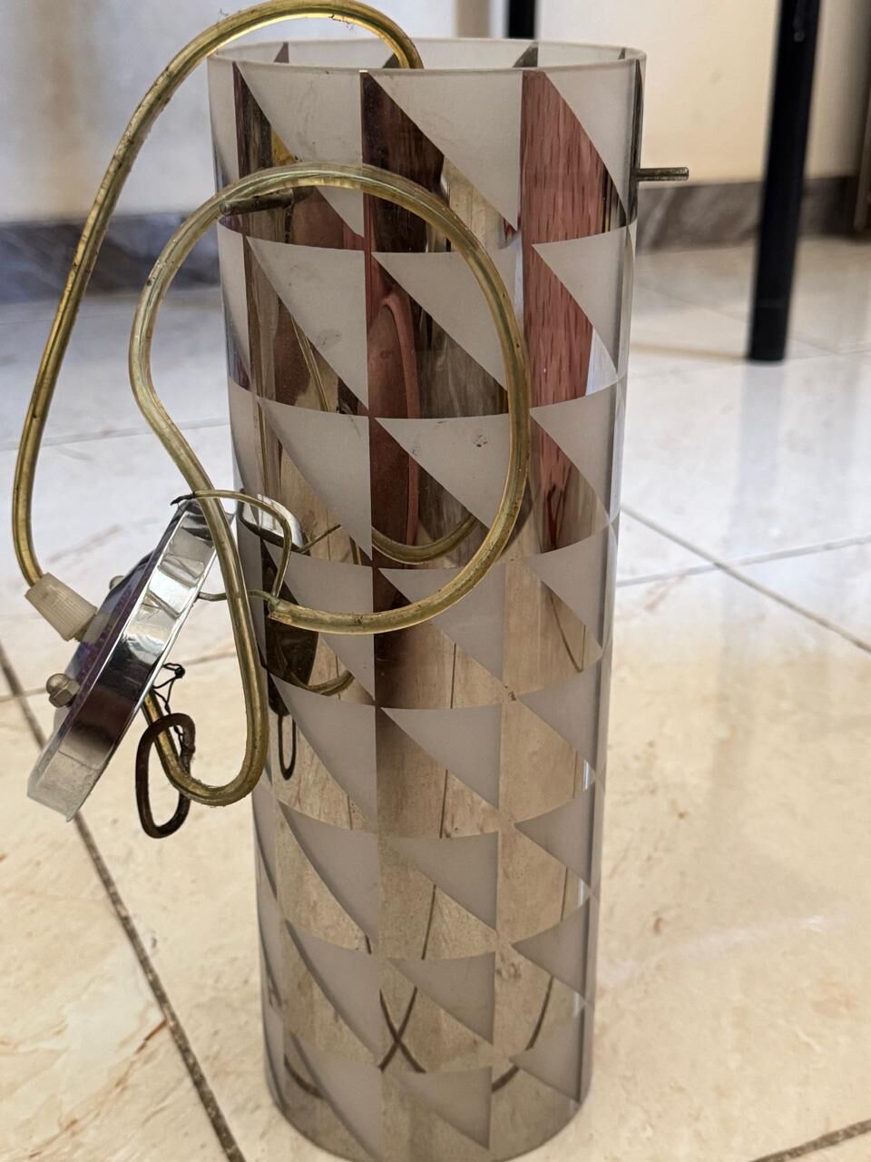 Al Aziziyah, Household Items, SAR 30,  Decorative Cylindrical Pendant Lamp - 2 Nos