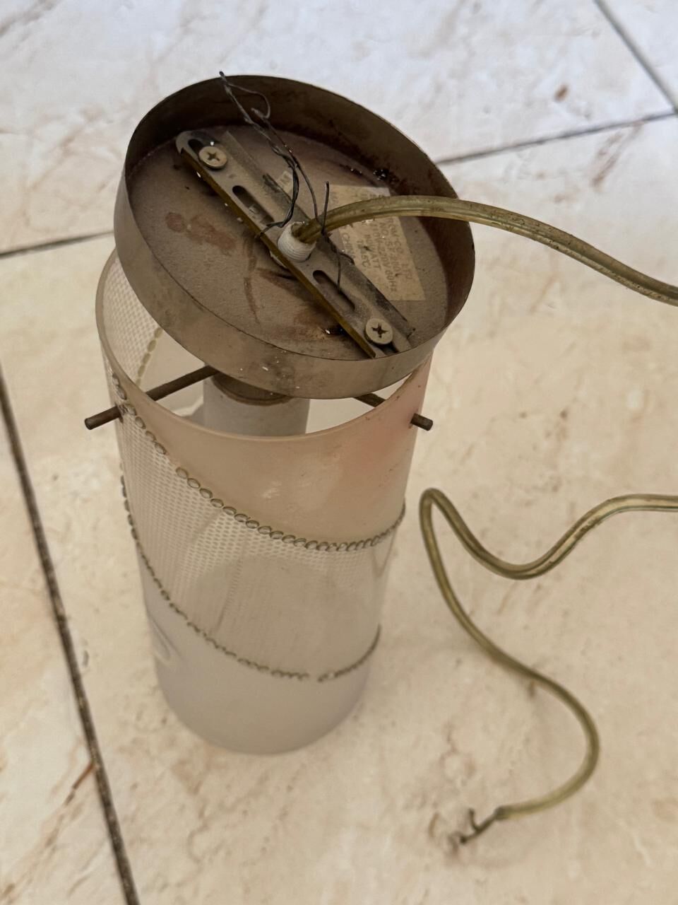 Al Aziziyah, Household Items, SAR 30,  Decorative Cylindrical Pendant Lamp - 2 Nos
