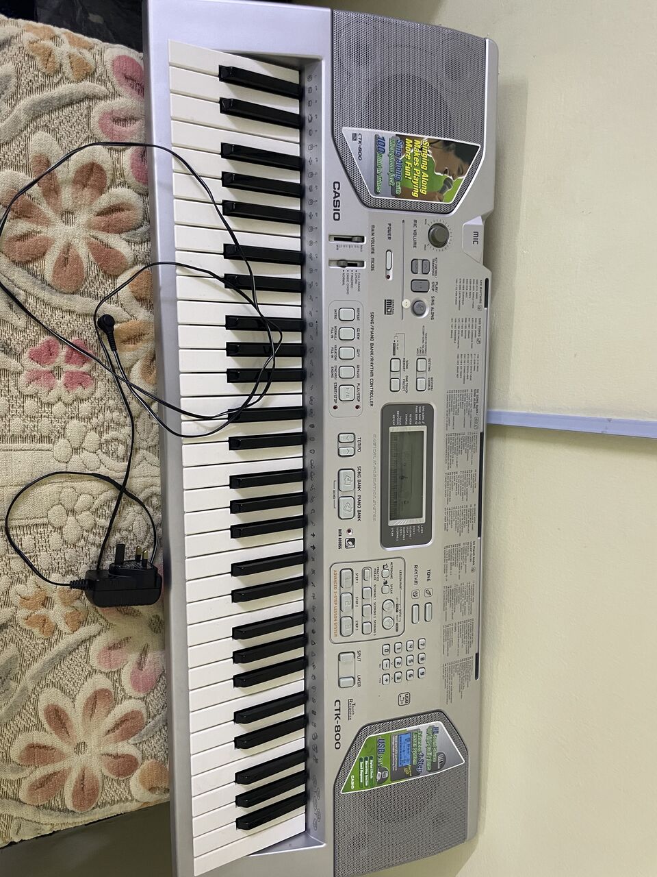 Riyadh, Musical Instruments, SAR 650,  Casio CTK-800 Keyboard For Sale 🎹/Piano For Sale
