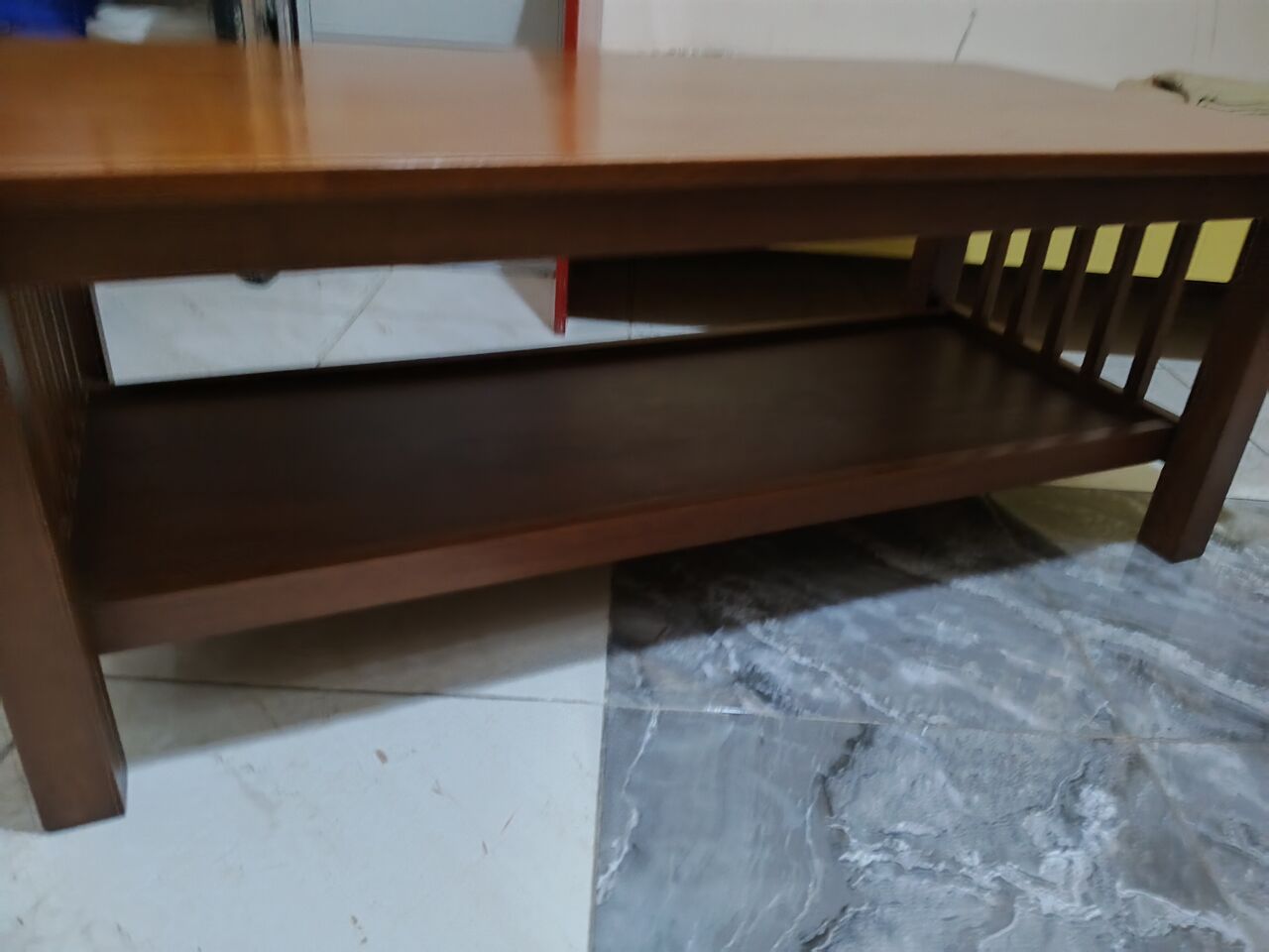 Al Aziziyah, Furniture, SAR 1400,  Classic Wooden Sofa 3+2+1 Seater And Coffee Table Set From Homecenter