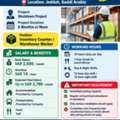 📢 URGENT HIRING – INVENTORY COUNTERS / WAREHOUSE WORKERS 📍 Location: Jeddah, Saudi Arabi