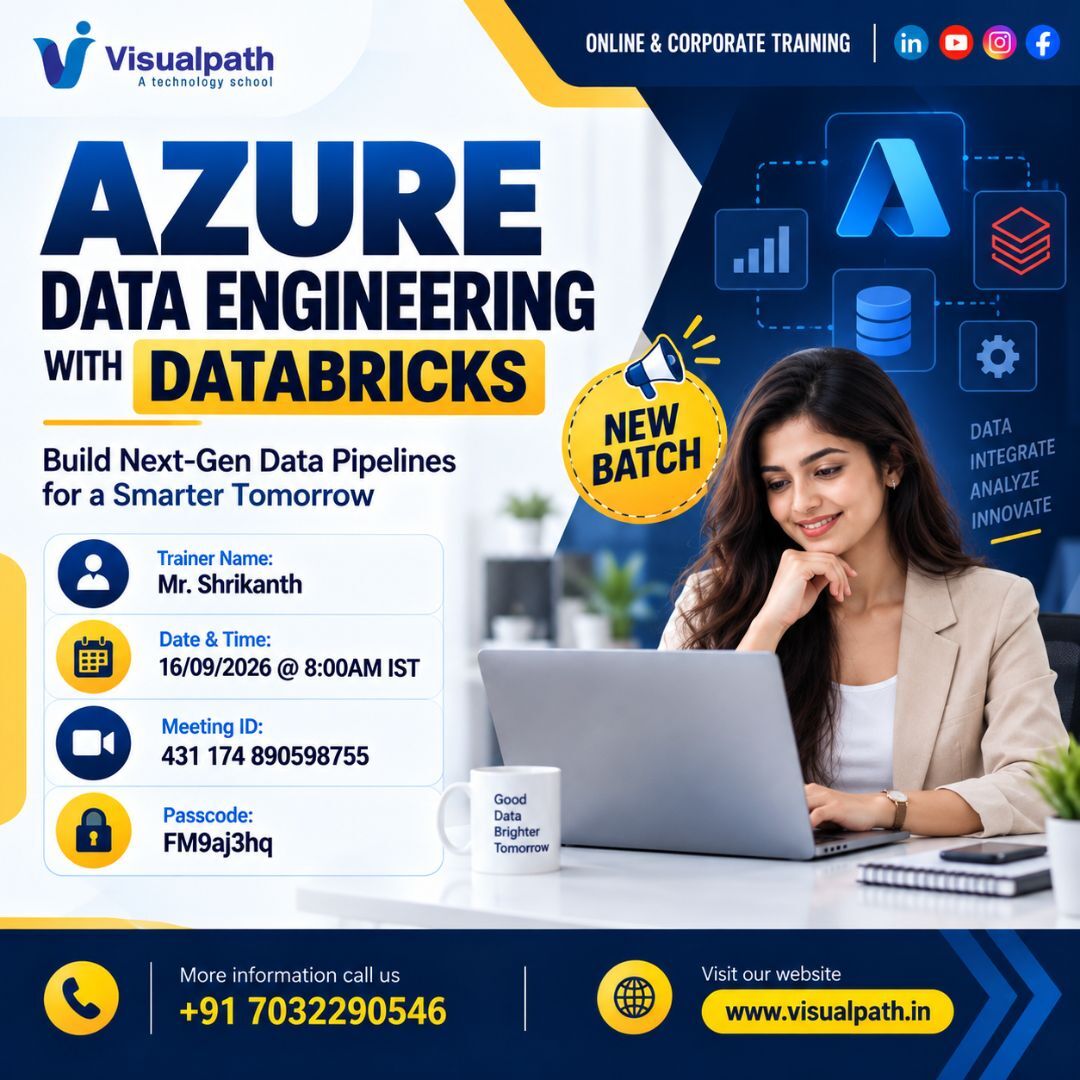 Hyderabad, Education, Azure Data Engineering & Databricks Batch Starts Soon