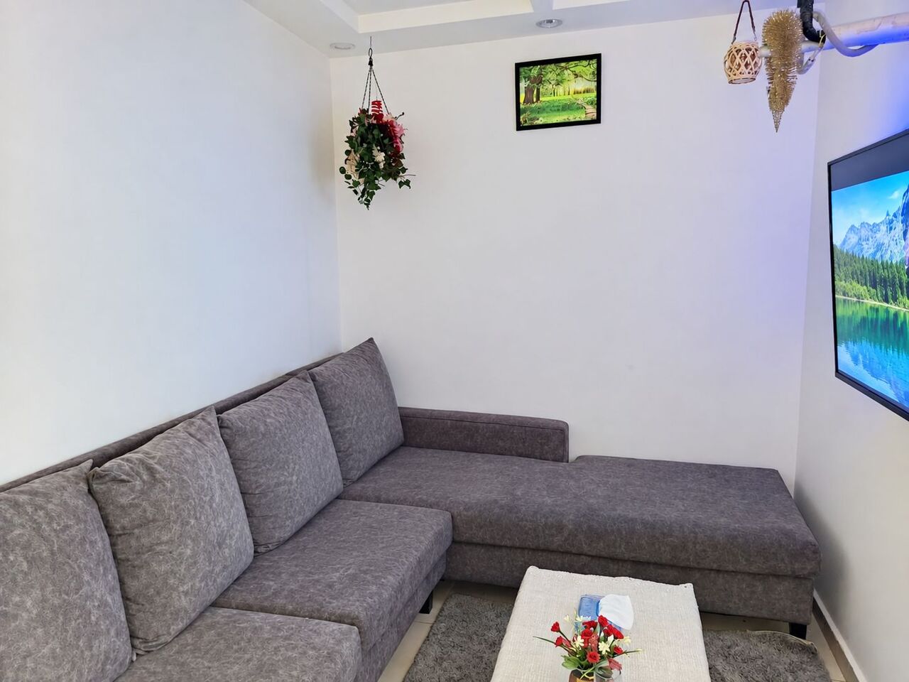Jeddah, Furniture, SAR 350,  L-SHAPE SOFA FOR SALE, GOOD CONDITION.