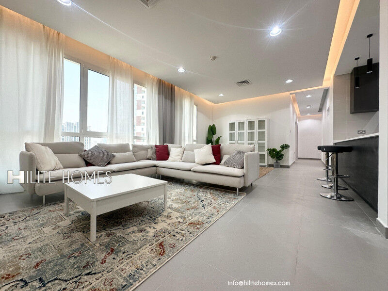 Kuwait City, Apartments, Flats, Houses & Villas, KWD 1100/month,  Furnished,  3 BR,  Brand New Three Bedroom Fully Furnished Apartment In Kuwait City