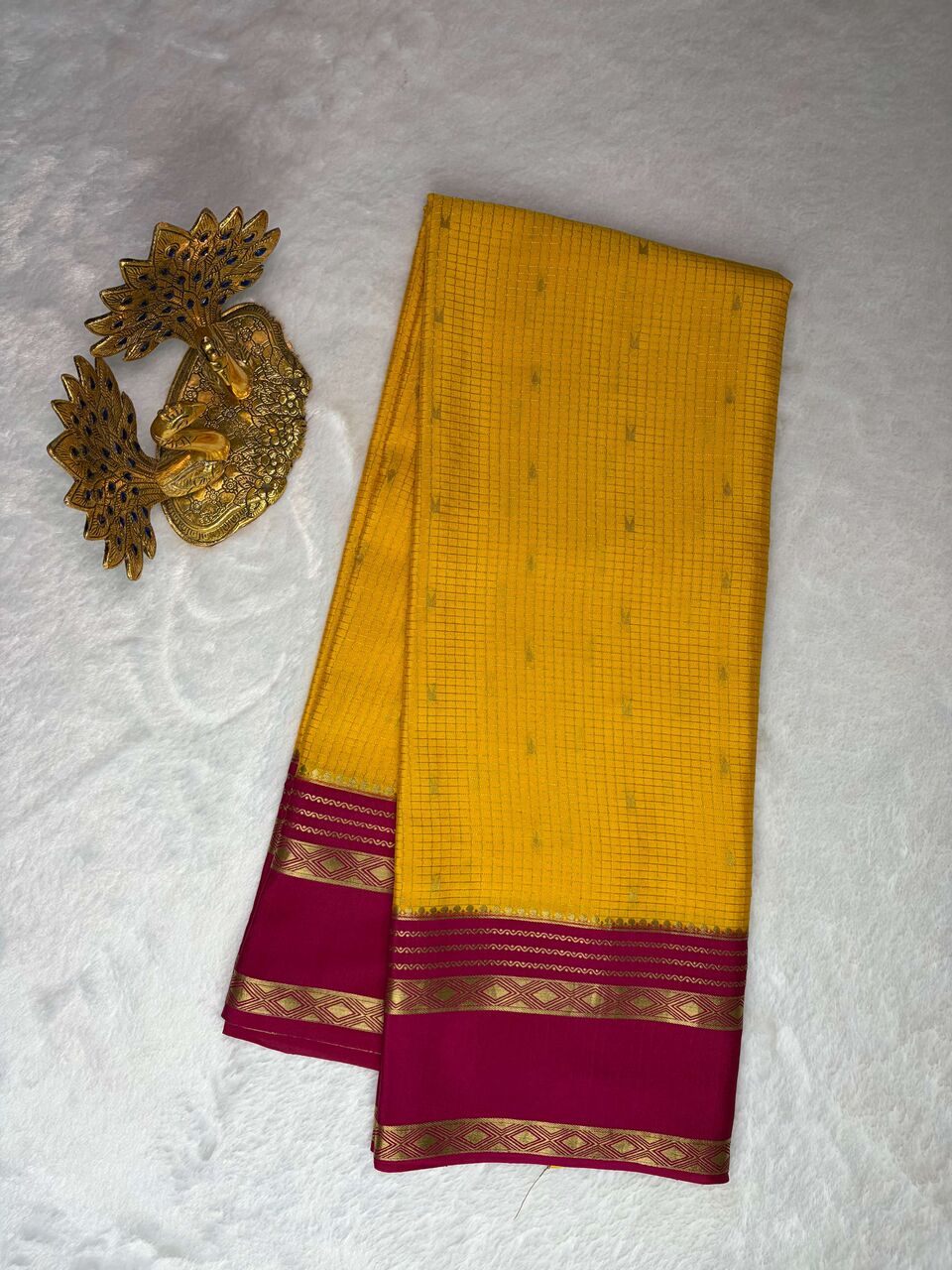 Mumbai, Clothing & Accessories, INR 13499,  Mysore Silk Saree Gift For Wife &ndash; Celebrate Her With Pure Silk