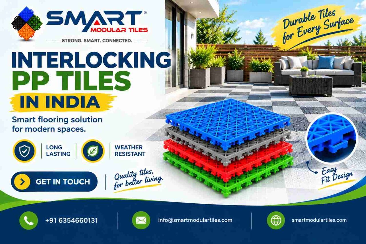 Mumbai, Construction, Interlocking PP Tiles In India