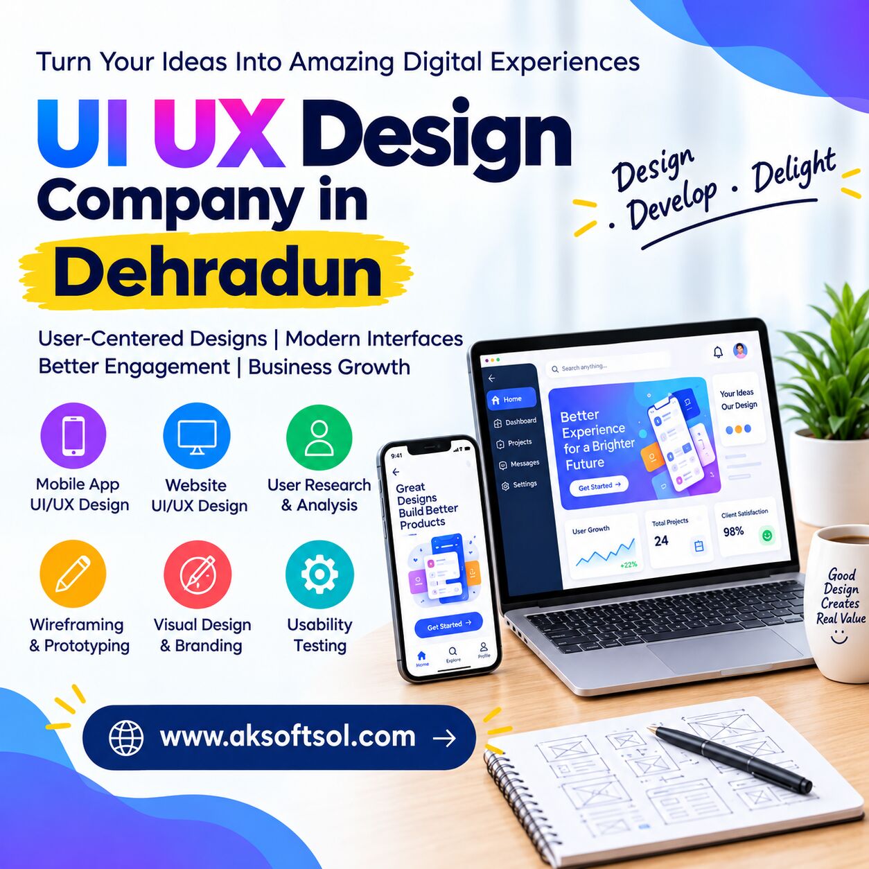 Mumbai, Graphic Design, UI UX Design Company In Dehradun