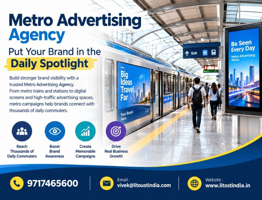 Greater Noida, Marketing, Metro Advertising Agency &ndash; Put Your Brand In The Daily Spotlight