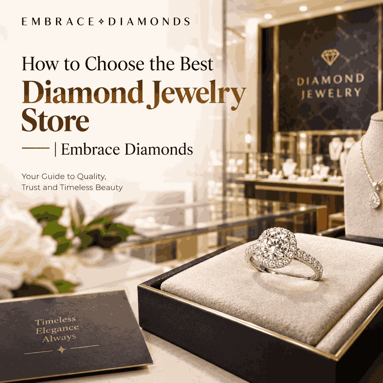 New Delhi, Jewelry, How To Choose The Best Diamond Jewelry Store| Embrace Diamonds