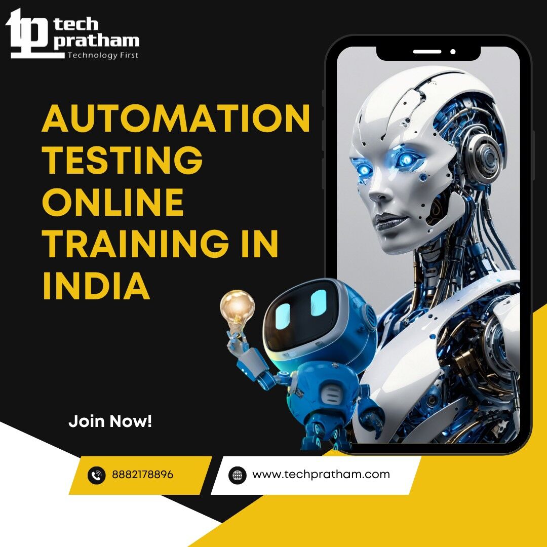 Noida, Education, Automation Testing Online Training In India