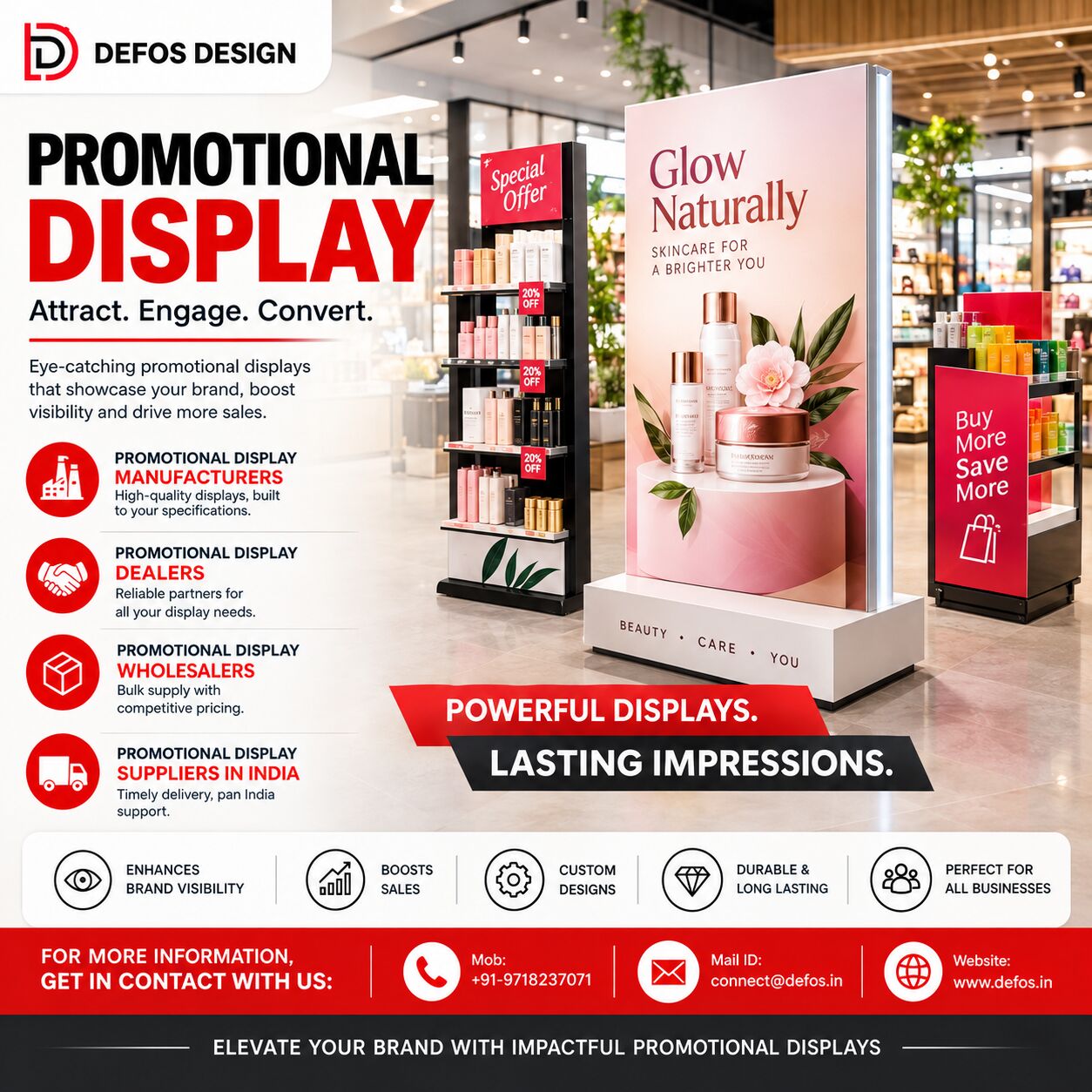 Gurgaon, Wholesale Products, Promotional Display Solutions For Better Brand Visibility
