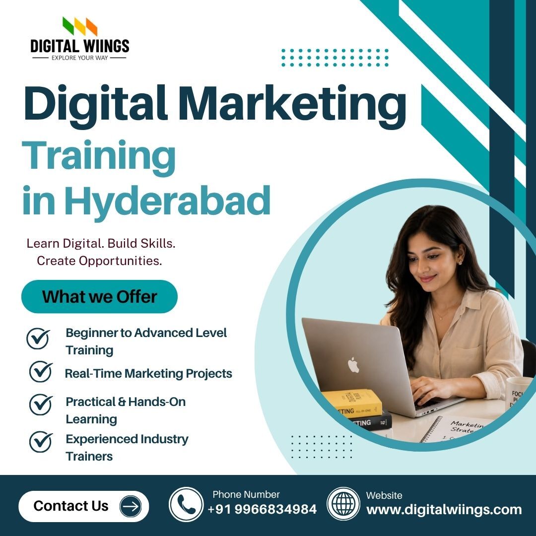 Hyderabad, Education, Scale Up Business Success With Digital Marketing Training In Hyderabad By Digital Wiings