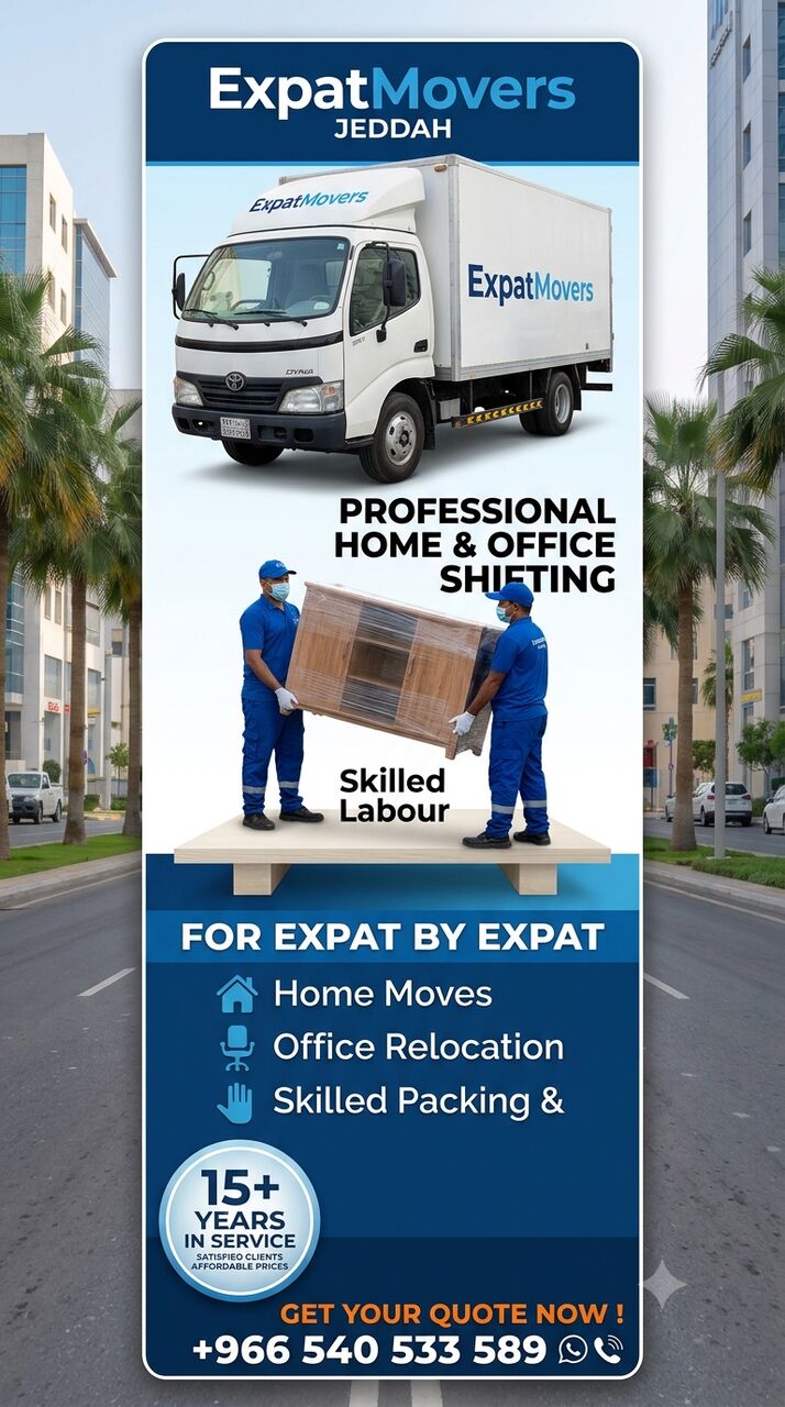 Jeddah, Relocation, Affordable House & Office Shifting &ndash; Dyna Truck & Skilled Labour Included