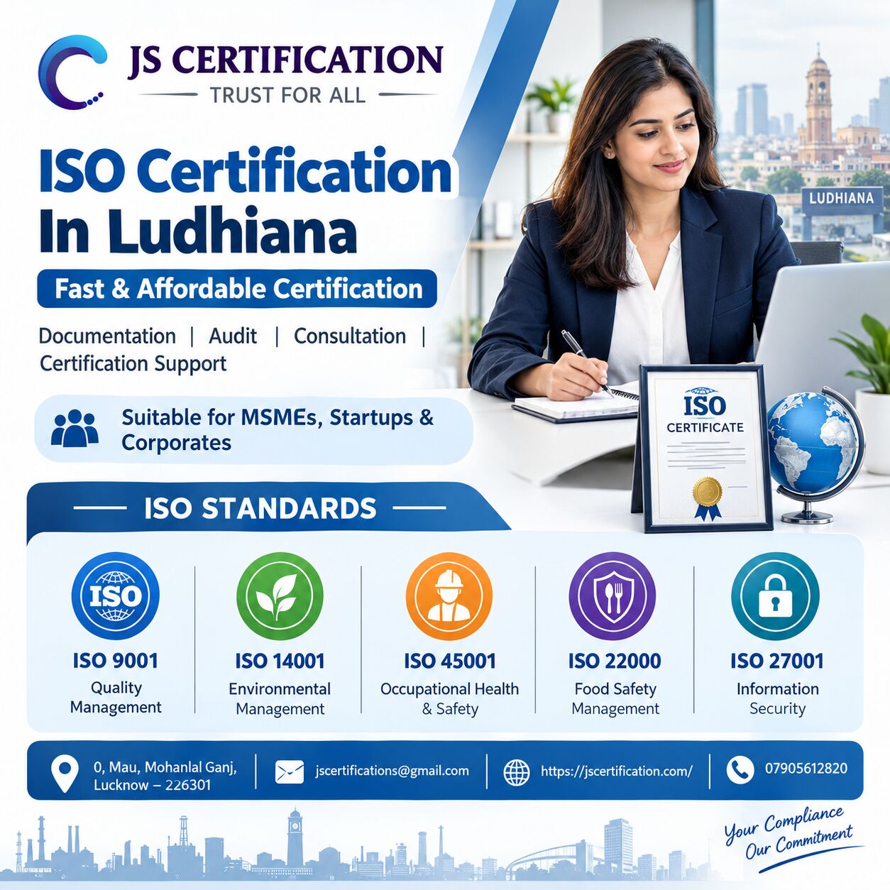 Mumbai, Business, ISO Certification In Ludhiana