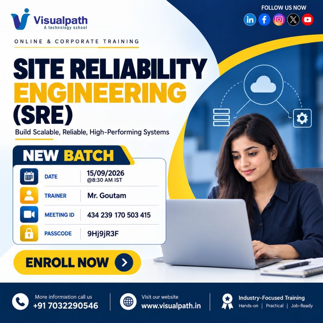 Hyderabad, Education, Site Reliability Engineering Online Training - New Batch