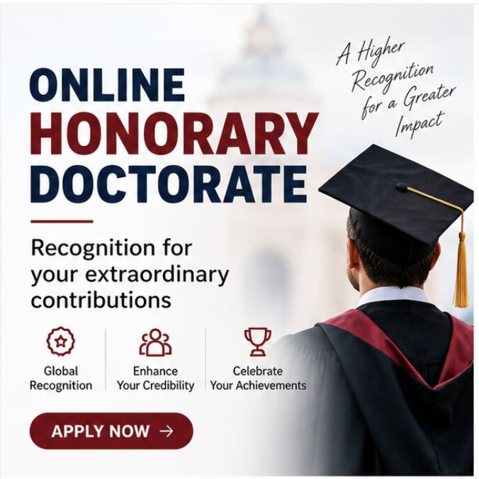 New York, Lessons Wanted, Boost Your Professional Recognition In USA With Honorary Doctorate Nomination