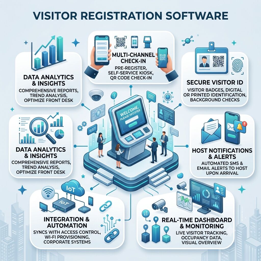Dubai, Software Development, Advanced Visitor Management System UAE: Features, Benefits & Use Cases