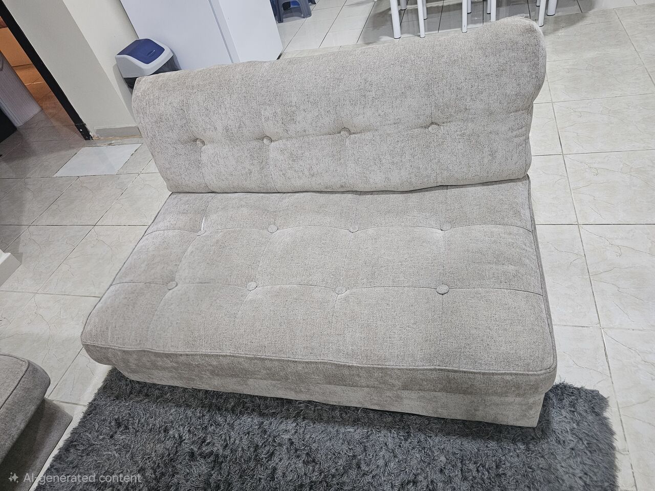Madinat Al Ummal, Furniture, SAR 150,  7 Seater Corner Sofa With 4 Pillow And Carpet