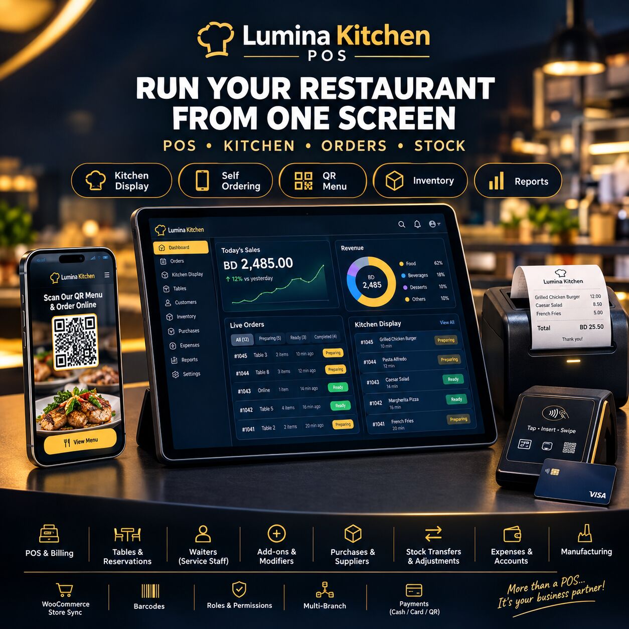 Manama, Software, Running A Restaurant Shouldn