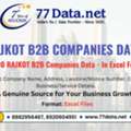 Get Verified List Of 12000+ Companies In Rajkot With Free Sample