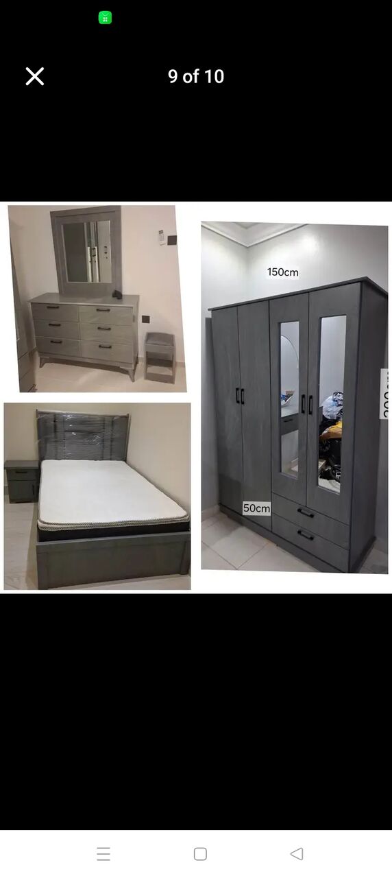 Hara, Furniture, SAR 11,  New Bedroom Set Pakistani 🇵🇰