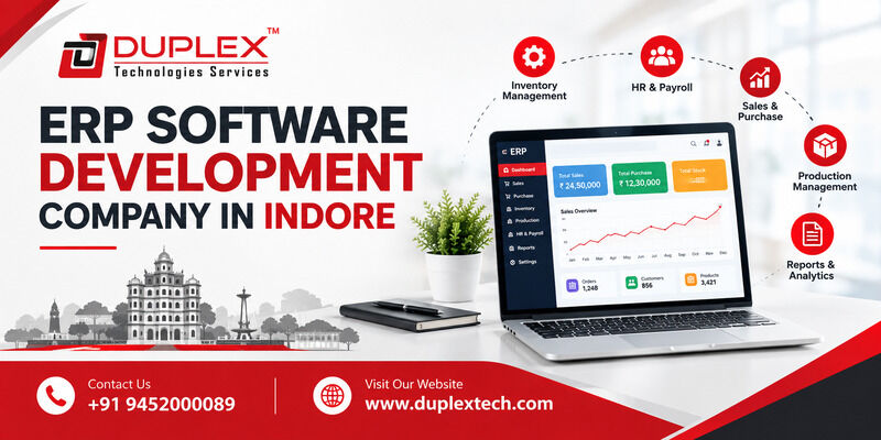 Indore, ERP, ERP Software Development Company Indore With Secure ERP Systems