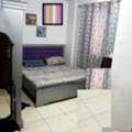 KWD 100/month,  Furnished,  Family Room Attached Bathroom (Central AC) &ndash; Excellent Location