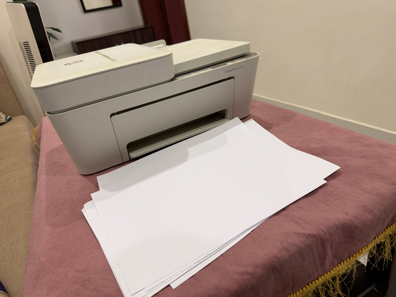 Al Aziziyah, Computers, SAR 200,  HP Printer (print, Scan, Copy, Wi-Fi) New Condition For Sale 200 In Azizia Jeddah (near Ma
