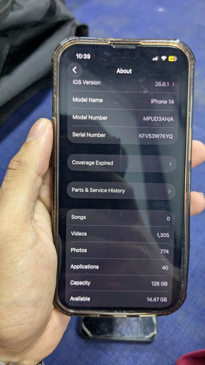 Jeddah, Mobile Phones, SAR 1600,  Iphone 14 128gb