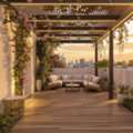 Modern Rooftop Pergola Design In The UAE