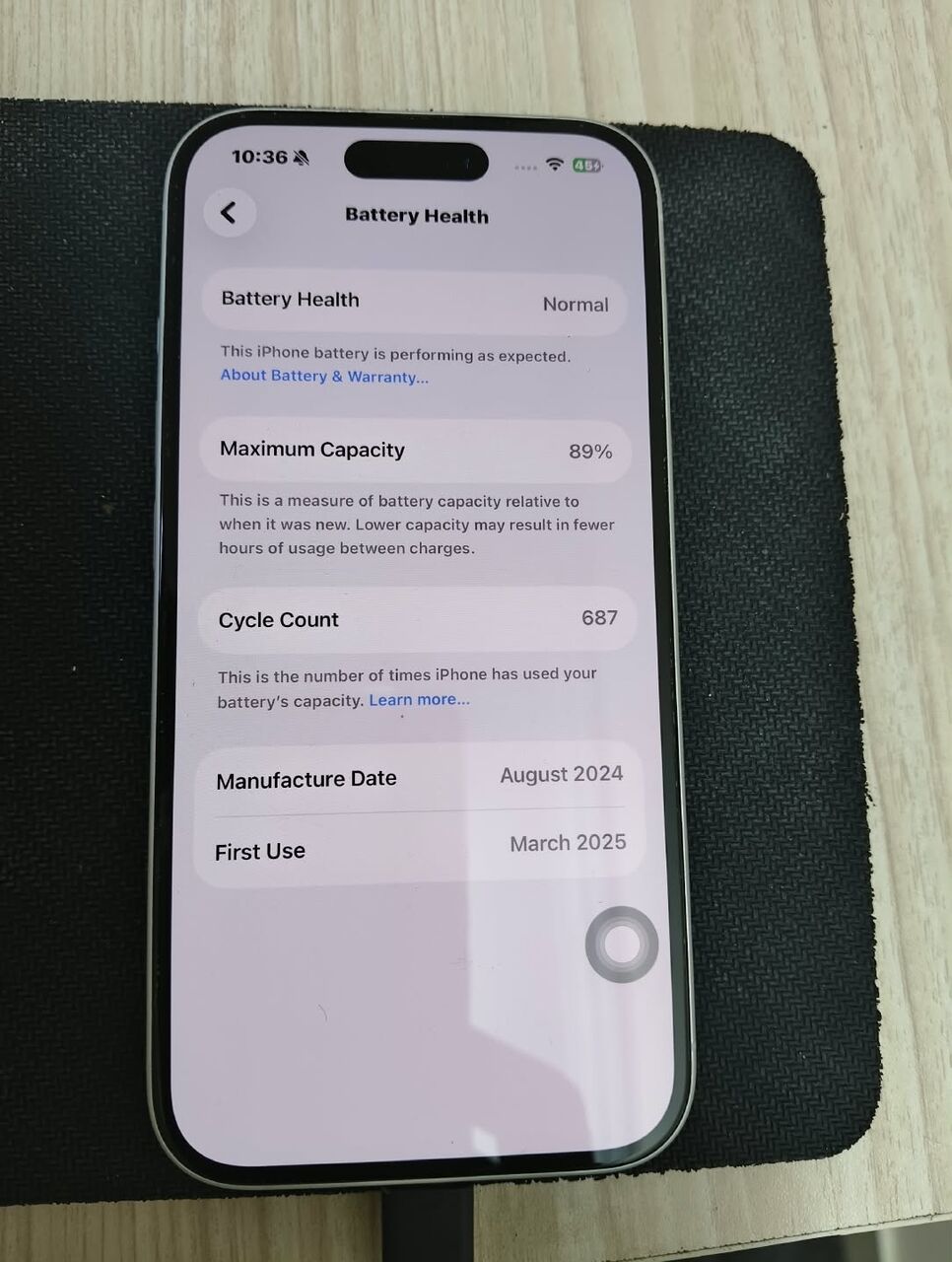 Riyadh, Mobile Phones, SAR 3000,  Apple IPhone 16 White 256GB