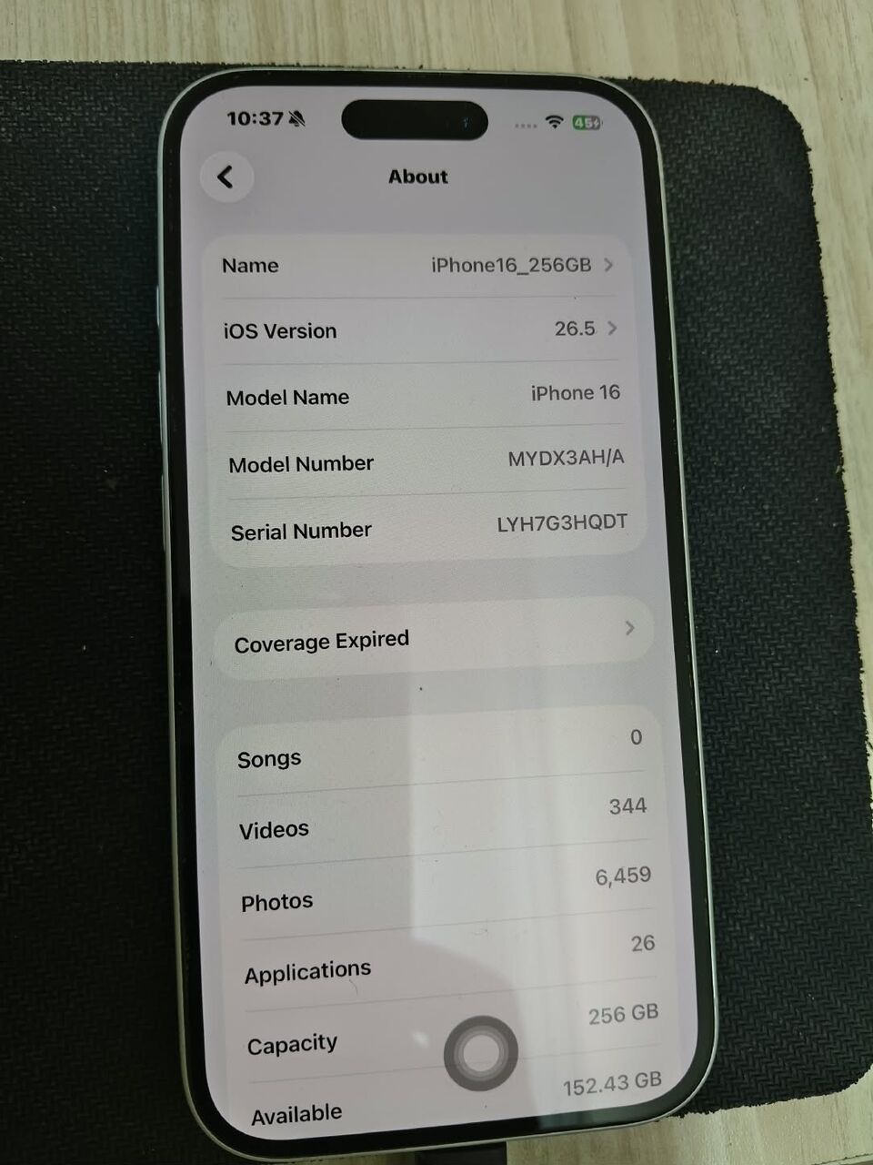 Riyadh, Mobile Phones, SAR 3000,  Apple IPhone 16 White 256GB