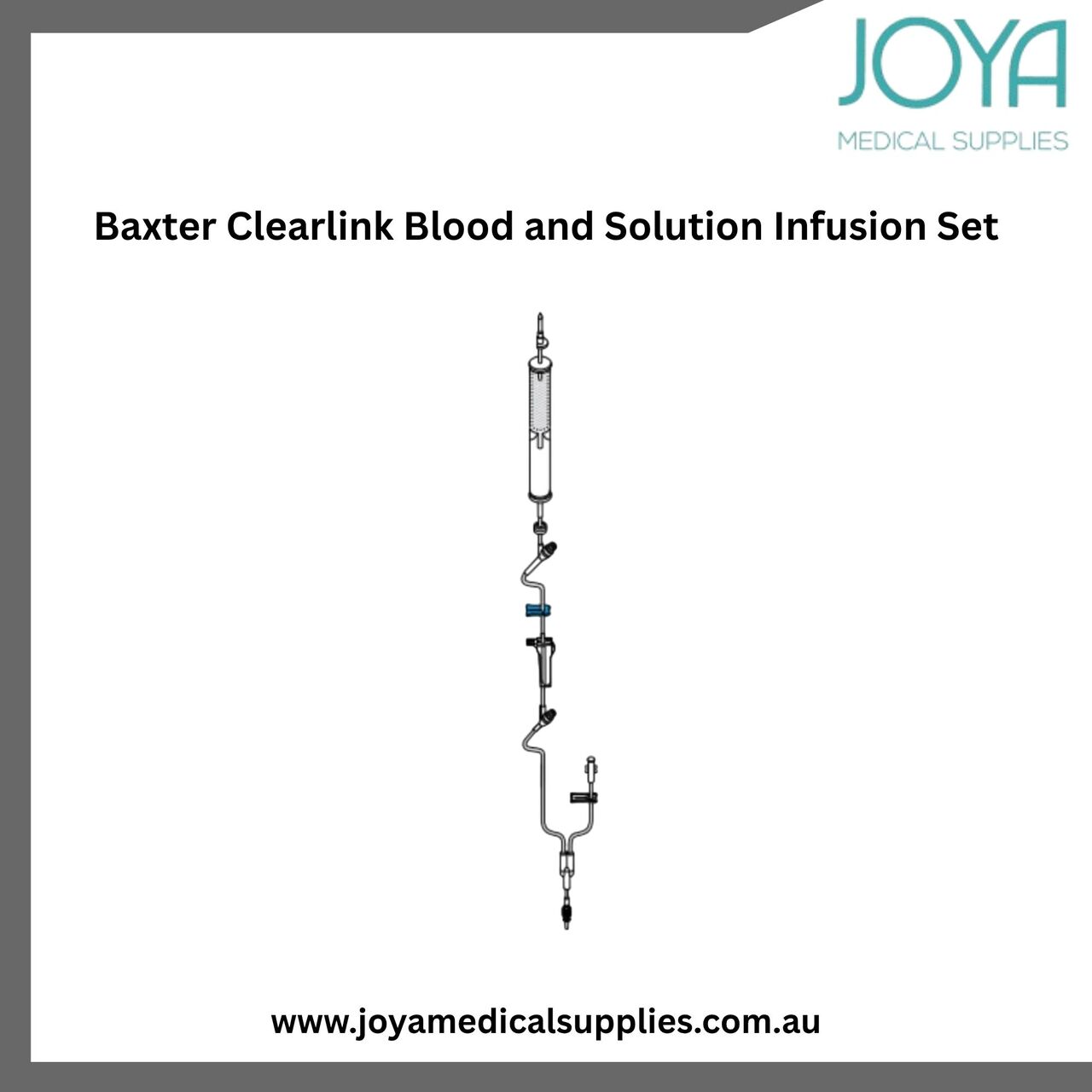 Sydney, Health & Beauty Items, Baxter Clearlink Blood And Solution Infusion Set - Joya Medical Supplies | Australia