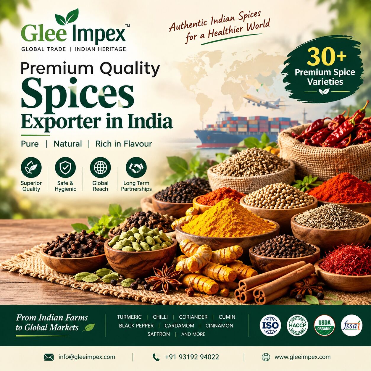 Mumbai, General, Spices Exporter In India &ndash; Glee Impex