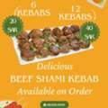 SAR 17,  Homemade Food - Chicken And Beef Shami Kebab - Available