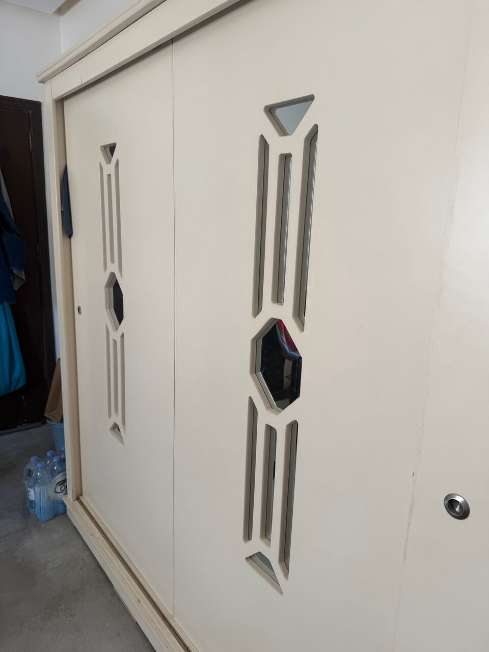 Riyadh, Furniture, SAR 700,  700 SAR Wardrobe Excellent Condition Height 215 CM * Width 48 Cm * 296 Cm Length