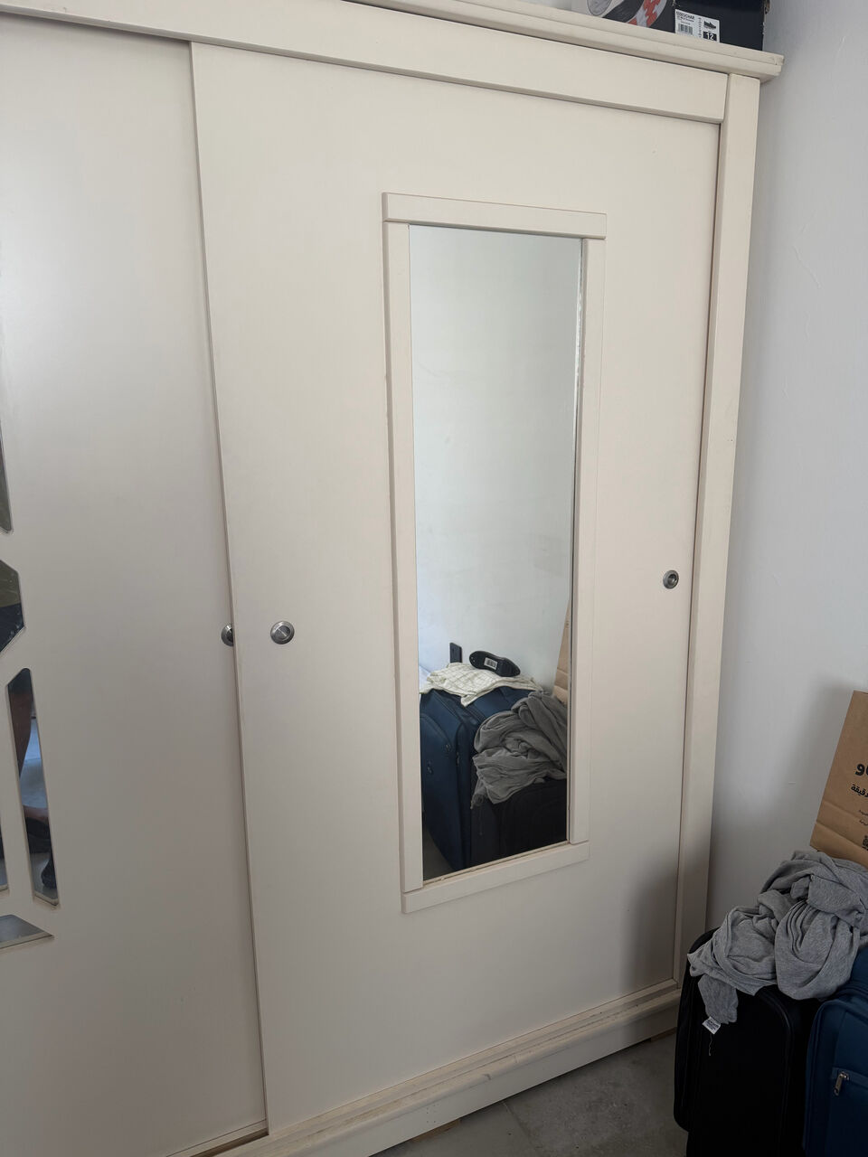 Riyadh, Furniture, SAR 700,  700 SAR Wardrobe Excellent Condition Height 215 CM * Width 48 Cm * 296 Cm Length