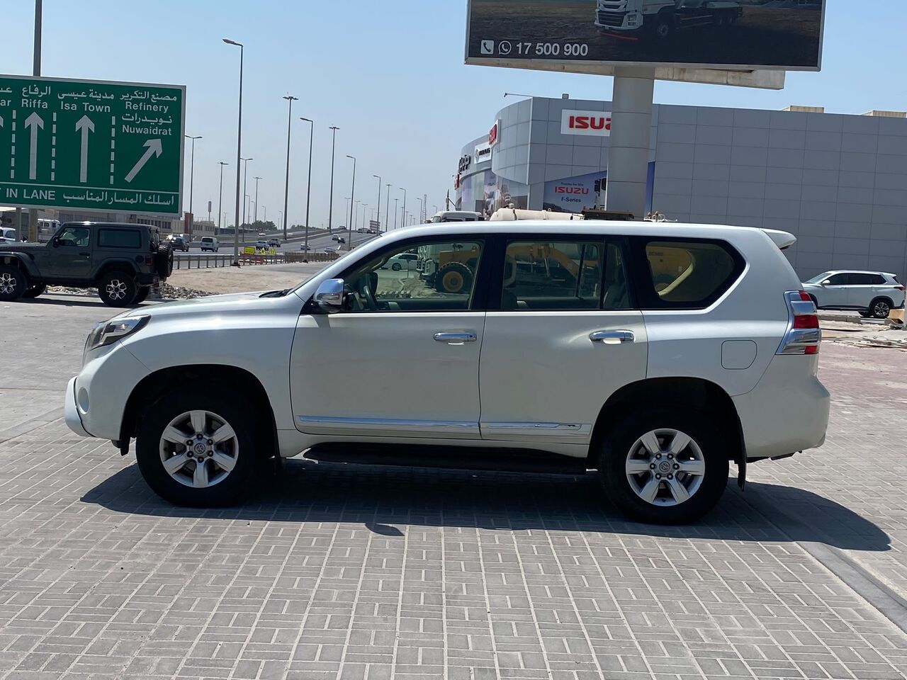 Manama, Vehicles, Cars & Trucks , BHD 6500,  Toyota Prado TX-L,  2014,  Automatic,  218400 KM,    (White)