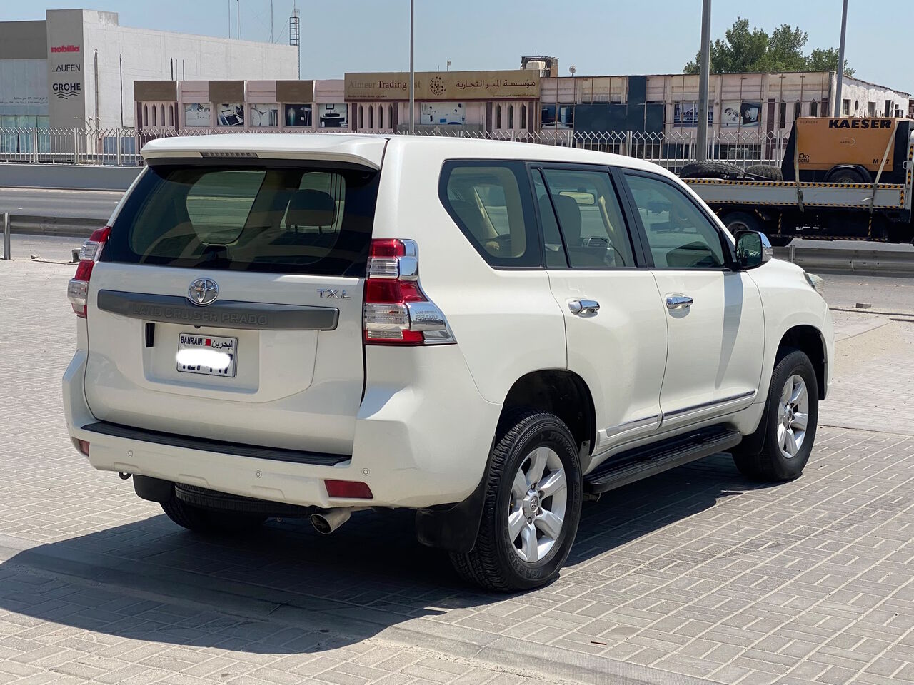 Manama, Vehicles, Cars & Trucks , BHD 6500,  Toyota Prado TX-L,  2014,  Automatic,  218400 KM,    (White)