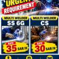 Multi Welder SS 6G, Multi Welder CS Urgent Requirement