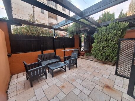 Abdoun, Apartments, Flats, Houses & Villas, JOD 190/month,  Furnished,  Studio,  Furnished Ground-Floor With Garden - Utilities Included