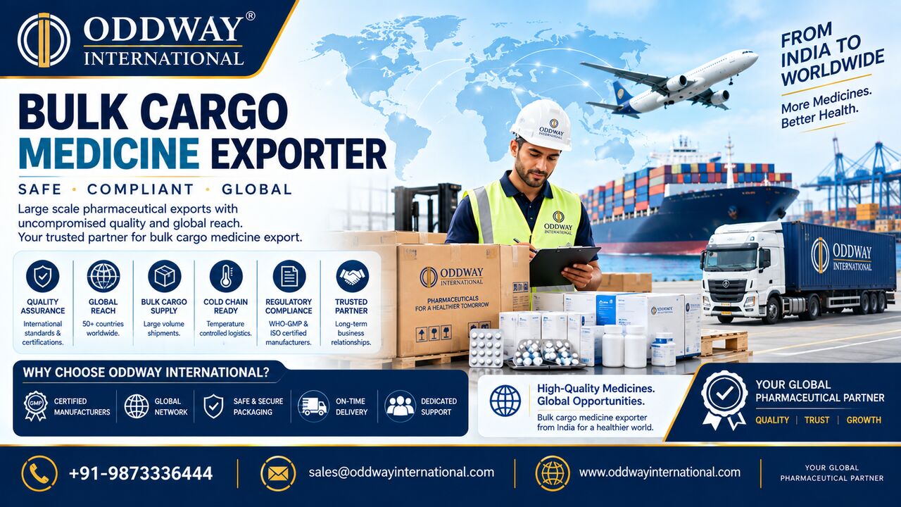 New York, Health, Bulk Cargo Medicine Exporter For USA Regulatory Compliance - Oddway