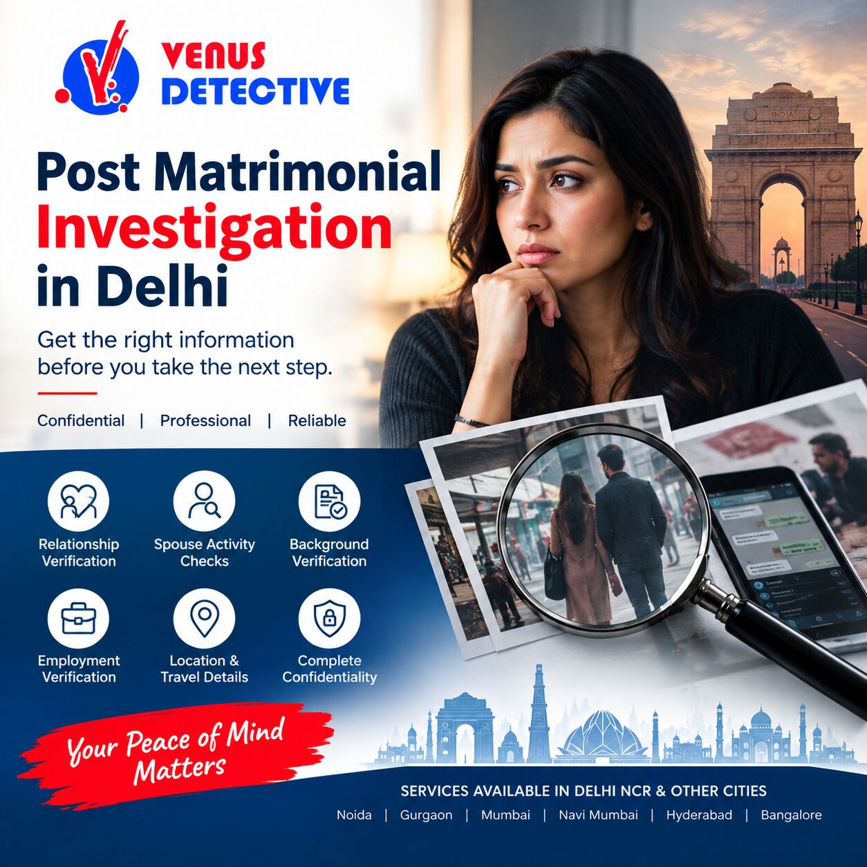 New Delhi, Legal, Need Clarity After Marriage? Choose Post Matrimonial Investigation In Delhi