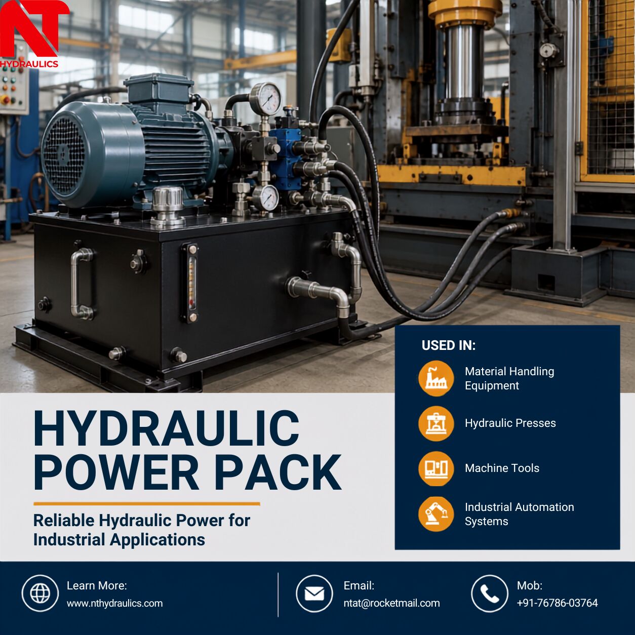 Ghaziabad, Wholesale Products, Hydraulic Power Pack Supplier For B2B Buyers