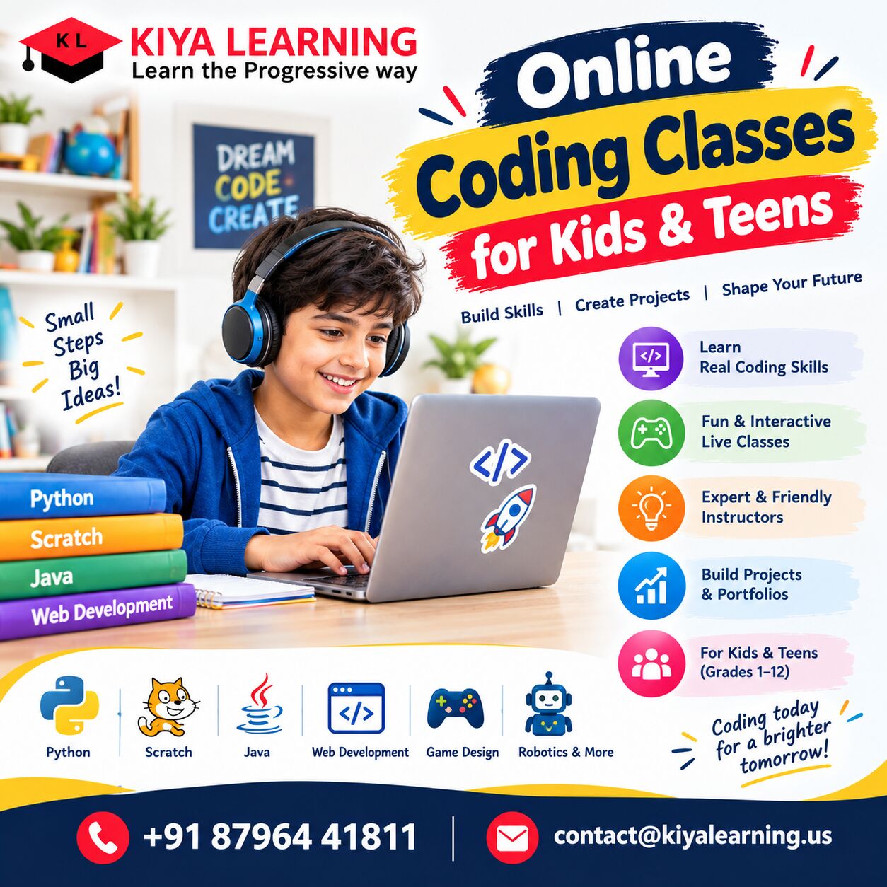 New York, Education, Online Coding Classes For Kids & Teens