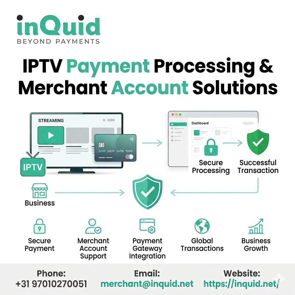 Birmingham, Businesses For Sale, Secure IPTV Payment Gateway & Merchant Account Services