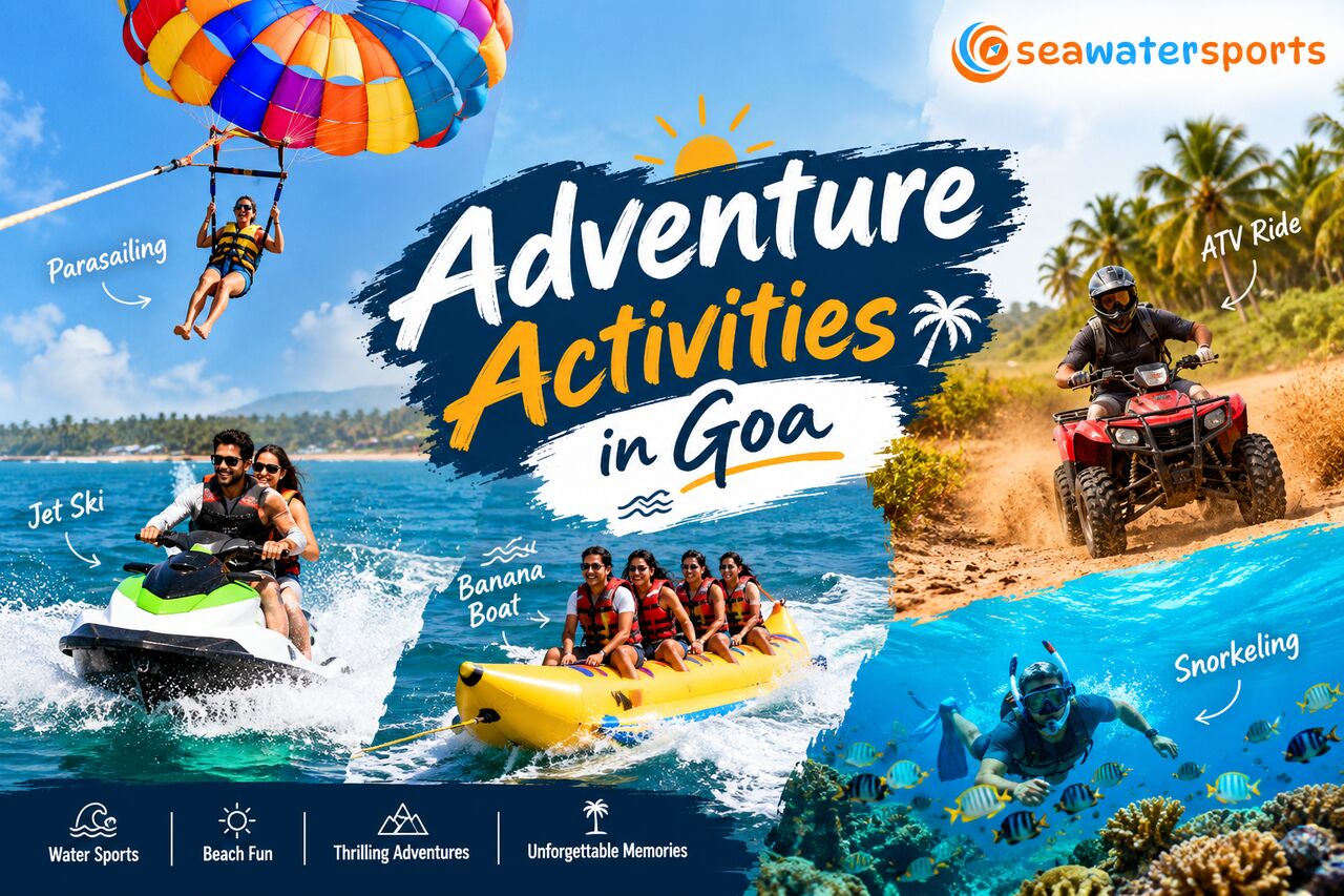 Goa, Travel, Adventure Activities In Goa | Thrilling Experiences &ndash; Sea Water Sports