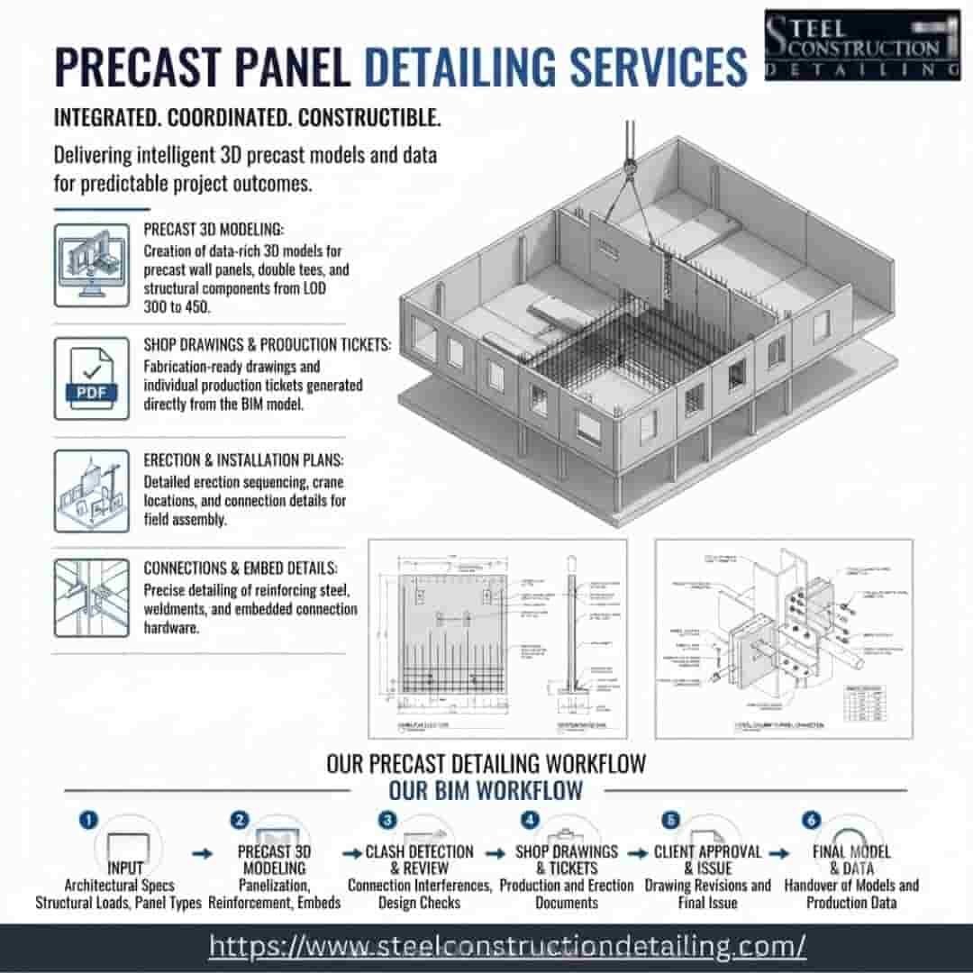 New York, Construction, Upgrade Your Builds With Professional Precast Panel Detailing Services In Santa Fe.