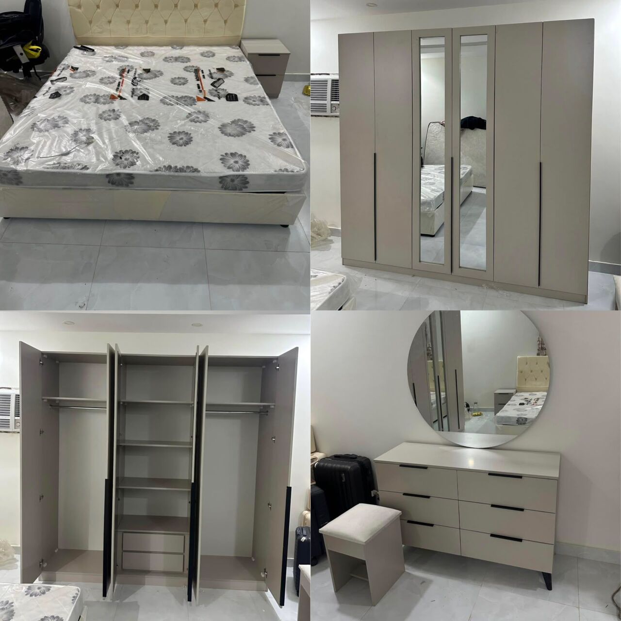 Jeddah, Furniture, SAR 1,  Complete Bedroom Set With Low Price And High Quality